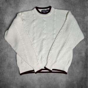 Vintage towncraft cable knit sweater